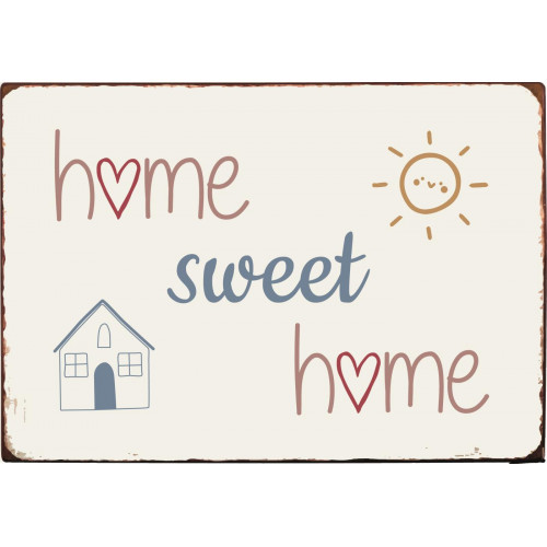 Metalowa Tabliczka Home Sweet Home Ib Laursen 9412
